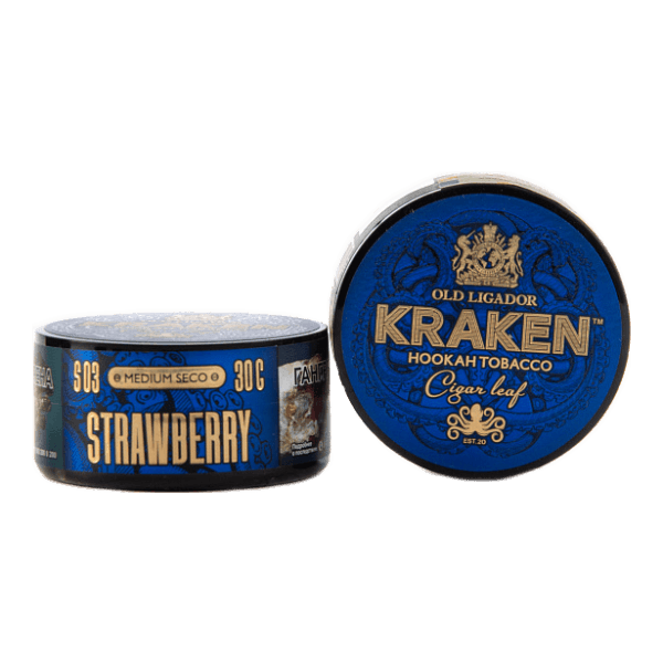Табак Kraken Medium Seco Strawberr (Клубника) 30 гр в Магадане