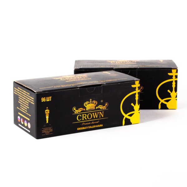 Уголь Crown Кокосовый 96 Шт (22 Мм) в Магадане