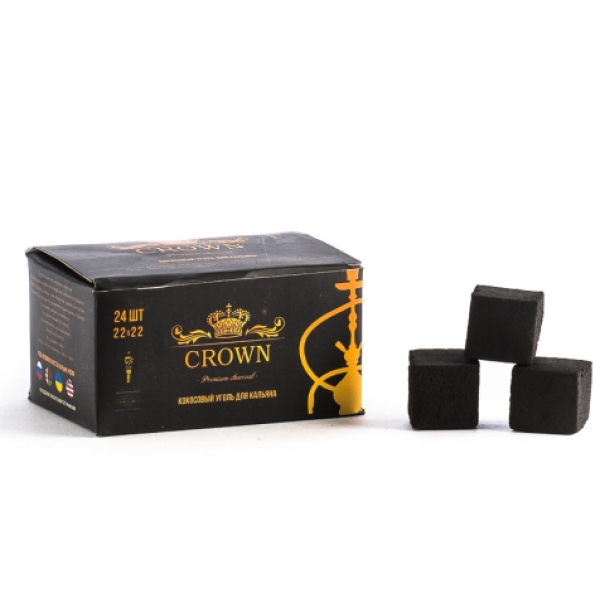 Уголь Crown Кокосовый 24 Шт (22 Мм) в Магадане