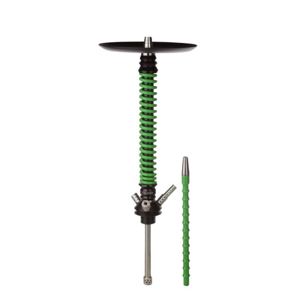 Кальян Mamay Customs Coilovers v12 Зеленый/Черный в Магадане
