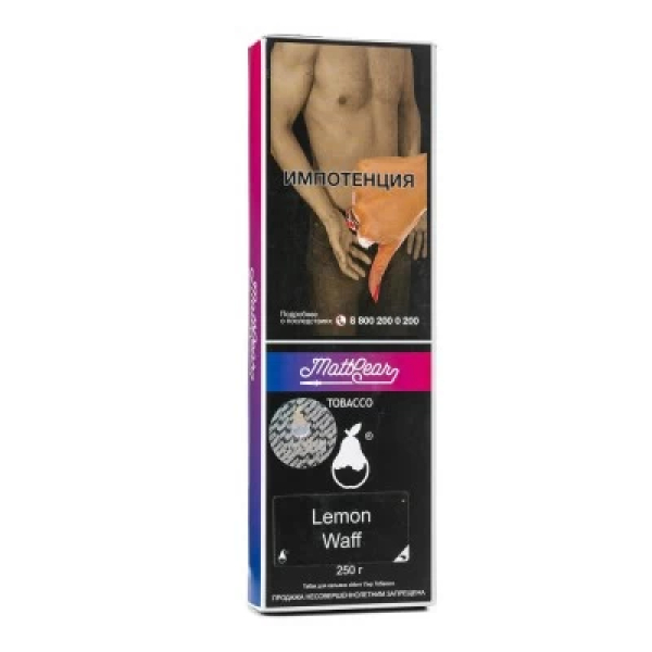 Табак MattPear Lemon Waff (Лимонные вафли) 250 гр в Магадане