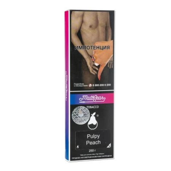 Табак MattPear Pulpy Peach (Персик) 250 гр в Магадане