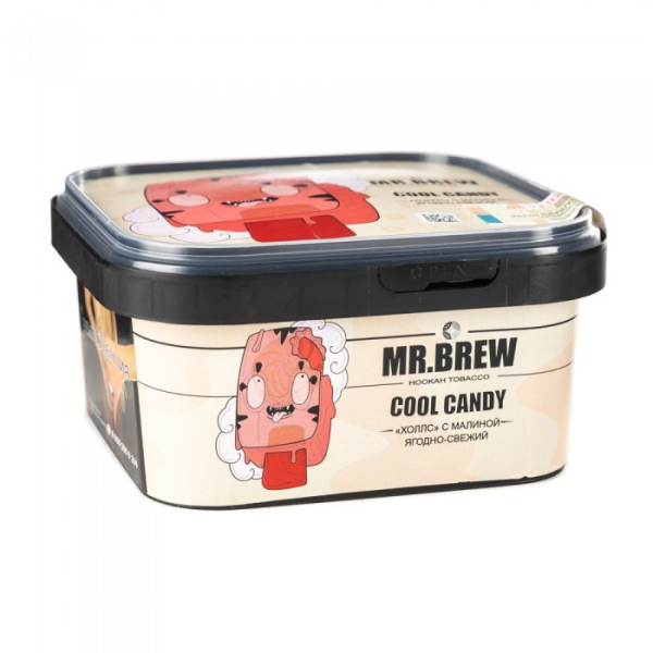 Табак Mr Brew Cool Candy (Малиновый холлс) 200 гр в Магадане