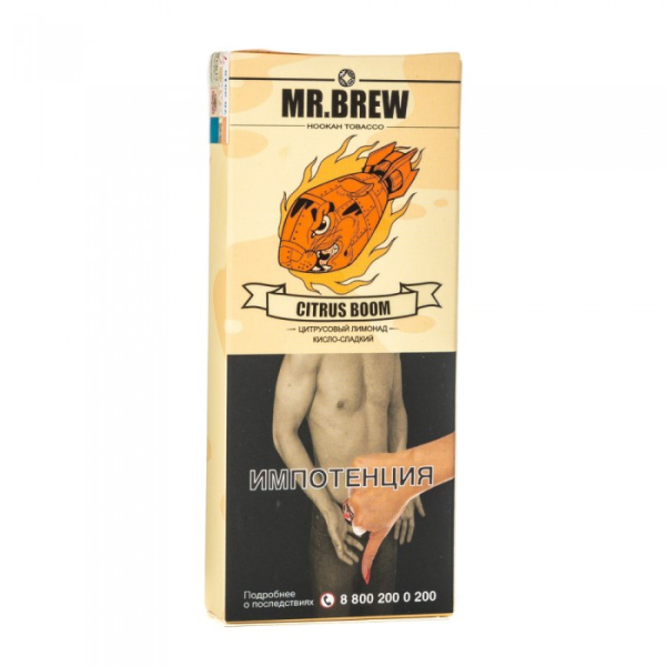 Табак Mr Brew Citrus Boom (Цитрусовый лимонад) 40 гр в Магадане