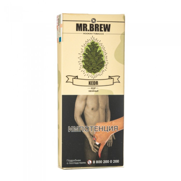 Табак Mr Brew Kedr (Кедровые шишки) 40 гр в Магадане