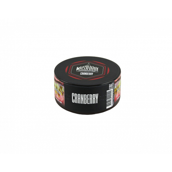Табак MUST HAVE CRANBERRY 25 грамм в Магадане