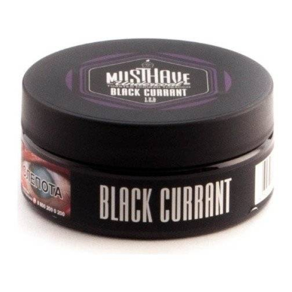 Табак Must Have Black Currant 125 грамм в Магадане