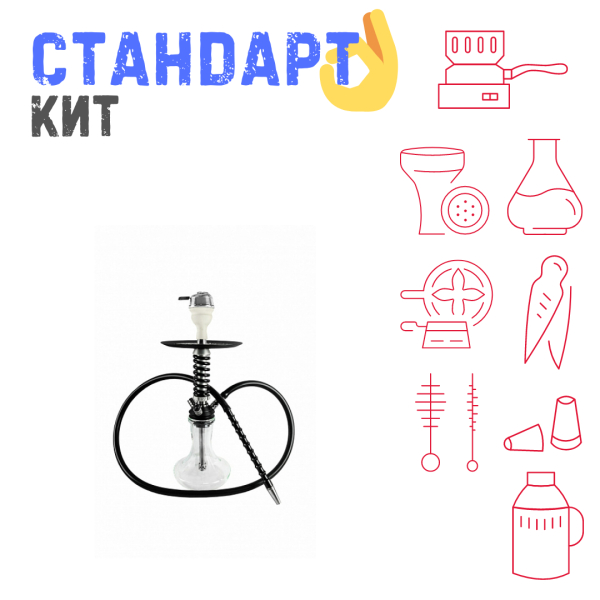 Набор с кальяном  Mamay Customs Micro Coilovers Silver СТАНДАРТ в Магадане