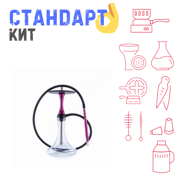 Набор с кальяном  Alpha Hookah X Harley СТАНДАРТ в Магадане