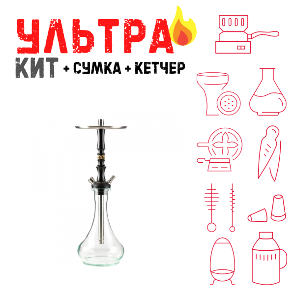 Набор с кальяном  Maklaud Dzen F/Sr ВСЕ ВКЛЮЧЕНО в Магадане