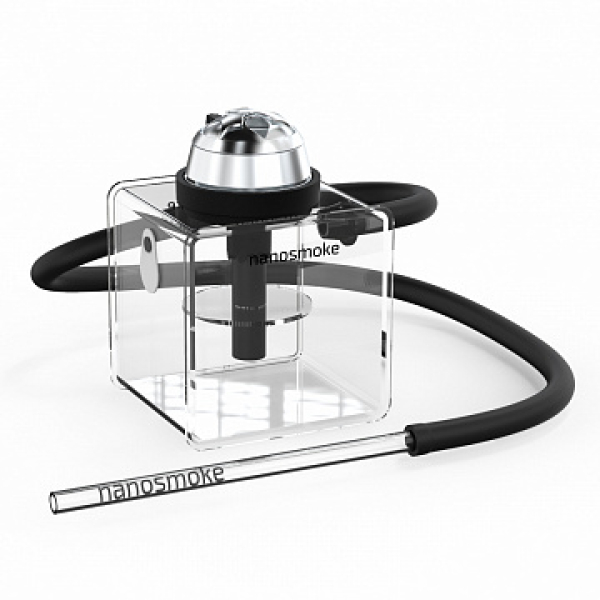 Кальян Nanosmoke box (прозрачный, 23 см) в Магадане