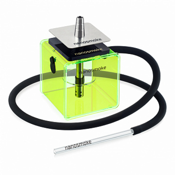 Кальян Nanosmoke box acid (салатовый, 23 см) в Магадане