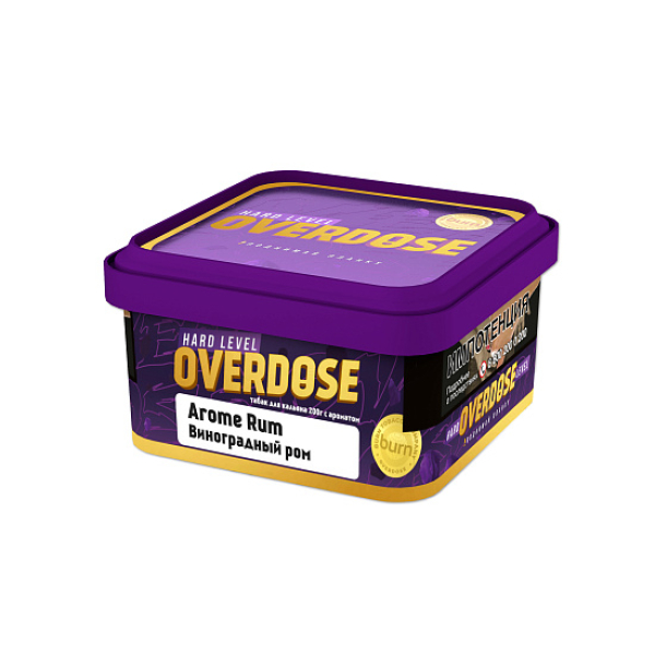 Табак OVERDOSE Aroma Rum 200 гр в Магадане