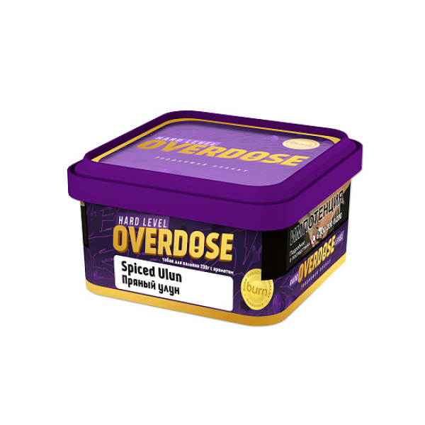 Табак OVERDOSE Spiced ULUN 200 гр в Магадане