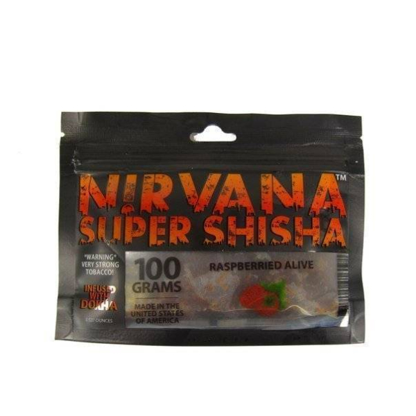 Табак Nirvana Raspberried Alive 100 грамм в Магадане