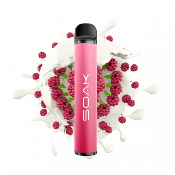 SOAK X Raspberry Yogurt (Малиновый йогурт), 1500 тяг в Магадане