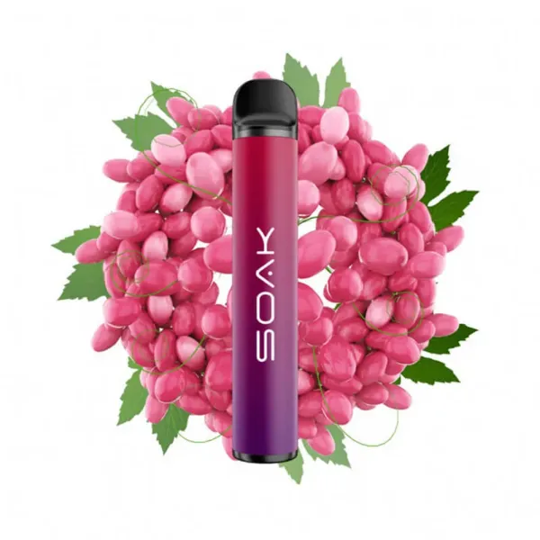 SOAK X Rose Grape (Розовый виноград), 1500 тяг в Магадане