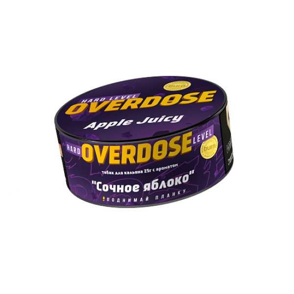 Табак OVERDOSE APPLE JUICY 25 гр в Магадане