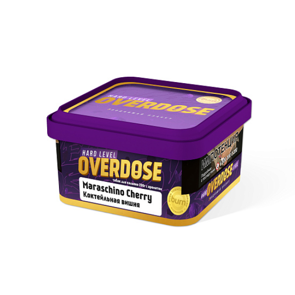 Табак OVERDOSE Maraschino Cherry (коктейльная вишня) 200 гр в Магадане