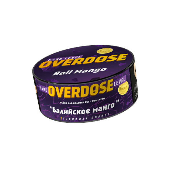 Табак OVERDOSE Bali Mango (балийское манго) 25 гр в Магадане