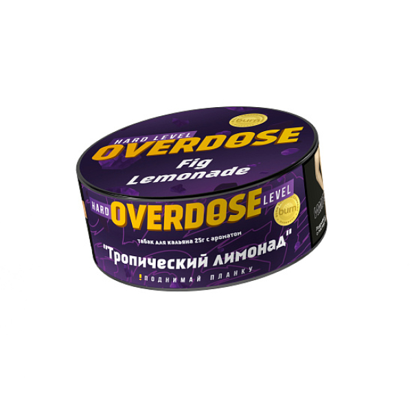 Табак OVERDOSE Fig Lemonade (тропический лимонад) 25 гр в Магадане