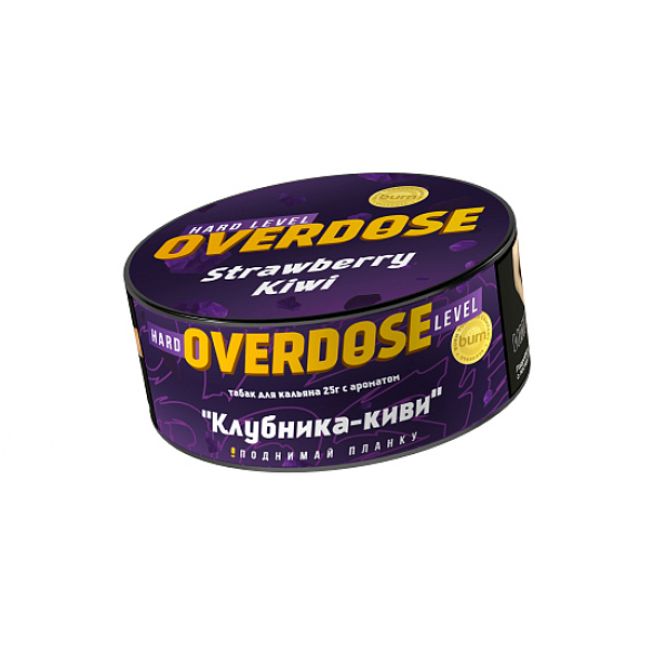 Табак OVERDOSE Strawberry Kiwi (клубника киви) 25 гр в Магадане