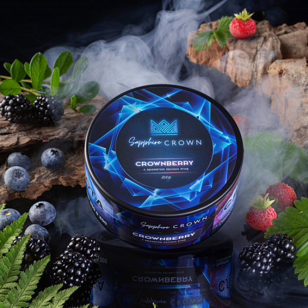 Табак Sapphire Crown Crownberry (Лесные Ягоды) 100 гр в Магадане