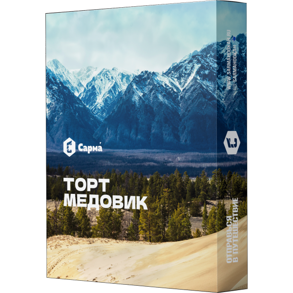 Табак Сарма Торт Медовик 25 гр в Магадане