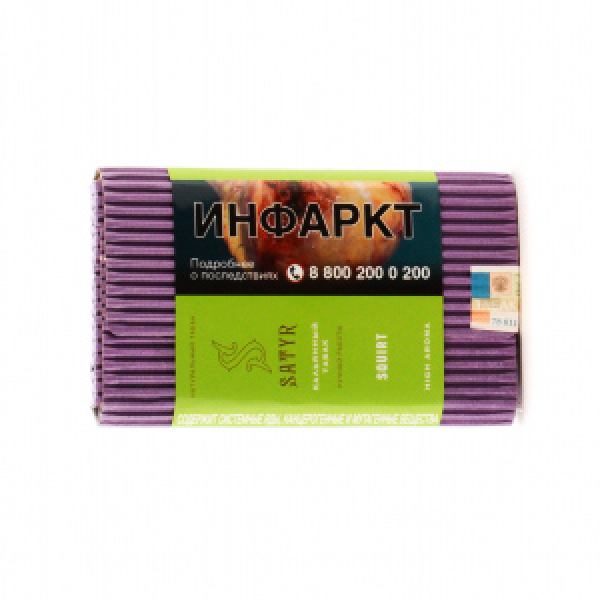 Табак Satyr Squirt 100 грамм в Магадане