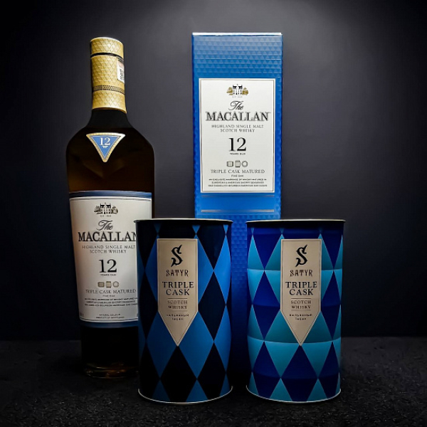 Табак Satyr TRIPLE CASK (МАКАЛЛАН) 100 грамм в Магадане