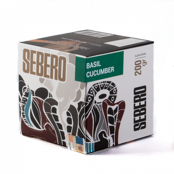 Табак SEBERO BASIL CUCUMBER 200 грамм в Магадане