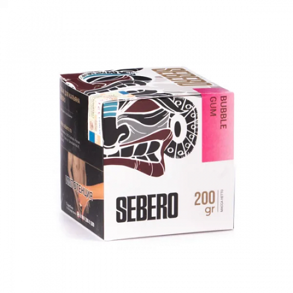 Табак SEBERO BUBBLE GUM 200 грамм в Магадане