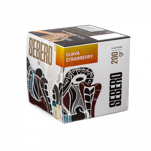 Табак SEBERO GUAVA STRAWBERRY 200 грамм в Магадане