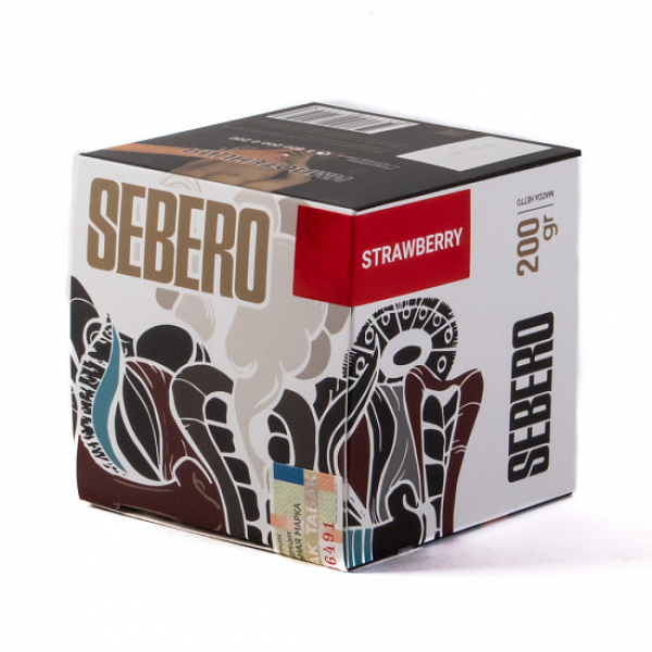 Табак SEBERO STRAWBERRY 200 грамм в Магадане