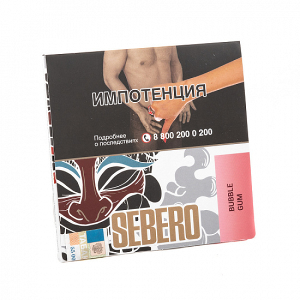 Табак SEBERO BUBBLE GUM 40 грамм в Магадане