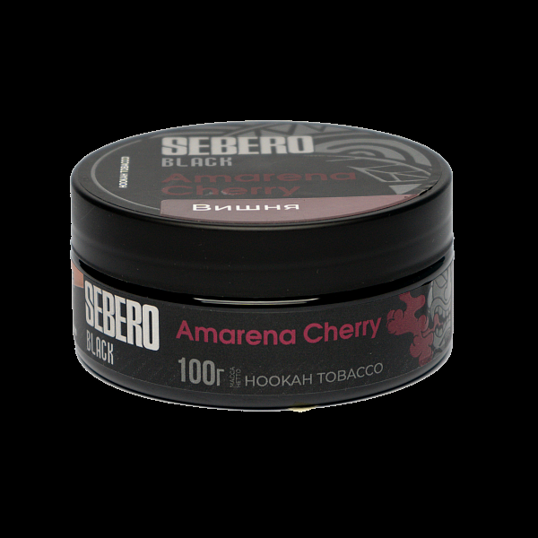 Табак SEBERO BLACK AMARENA CHERRY 100 гр в Магадане