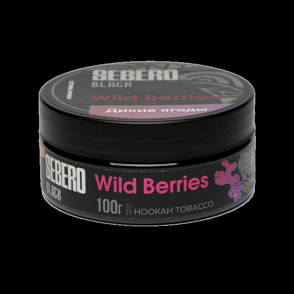 Табак SEBERO BLACK WILD BERRIES 100 гр в Магадане