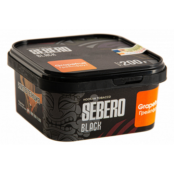 Табак SEBERO BLACK GRAPEFRUIT 200 гр в Магадане
