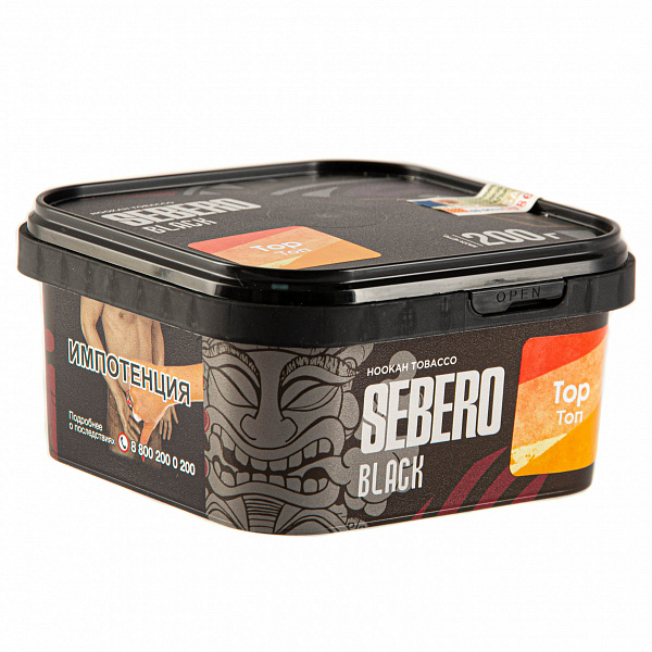 Табак SEBERO BLACK TOP 200 гр в Магадане