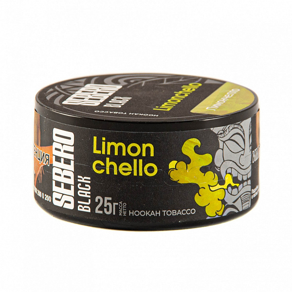Табак SEBERO BLACK LIMONCHELLO 25 гр в Магадане