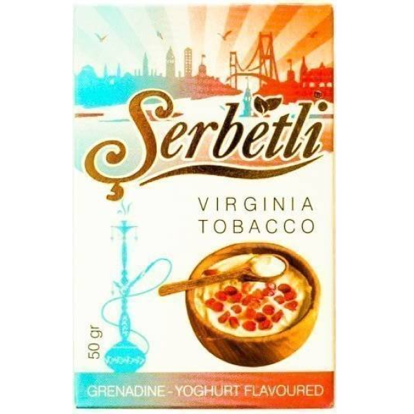 Табак Serbetli Grenadine Yoghurt 50 грамм в Магадане