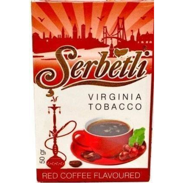 Табак Serbetli Red Coffee 50 грамм в Магадане