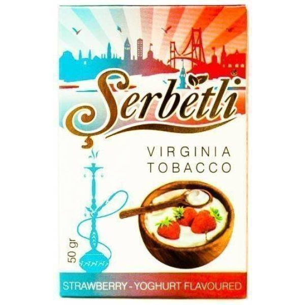 Табак Serbetli Strawberry Yoghurt 50 грамм в Магадане