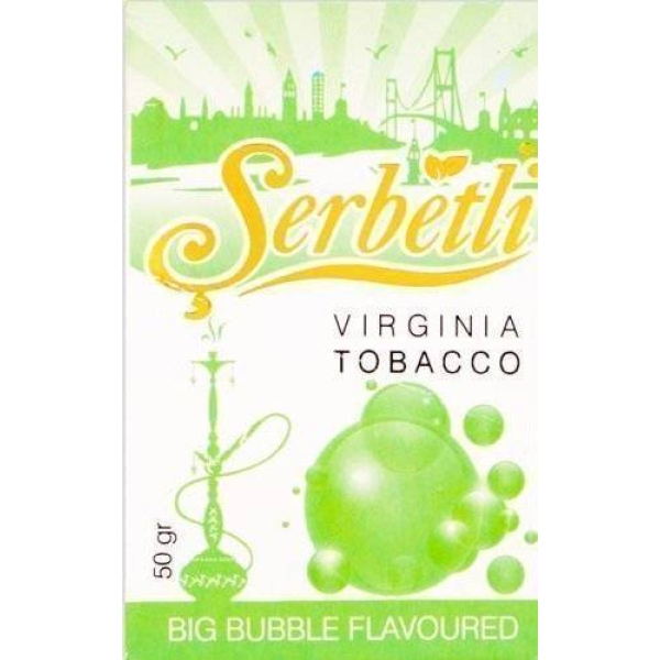 Табак Serbetli Big Bubble 50 грамм в Магадане