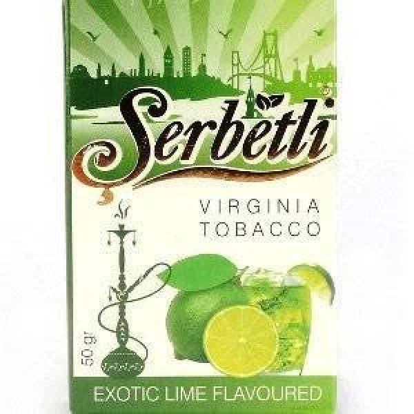Табак Serbetli Exotic Lime 50 грамм в Магадане