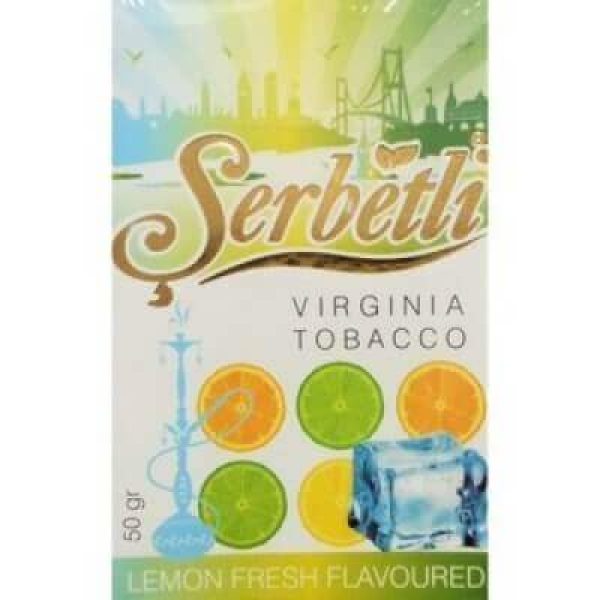 Табак Serbetli Lemon Fresh 50 грамм в Магадане