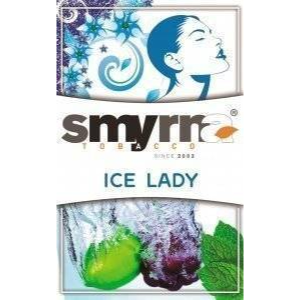 Табак Smyrna Ice Lady 50 грамм в Магадане