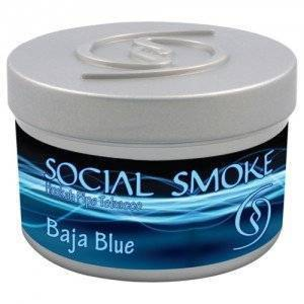 Табак Social Smoke Baja Blue 250 грамм в Магадане
