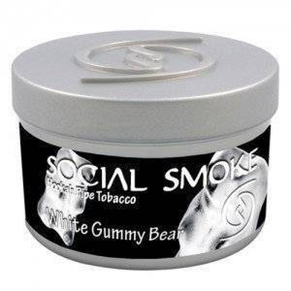Табак Social Smoke White Gummy Bear 250 грамм в Магадане