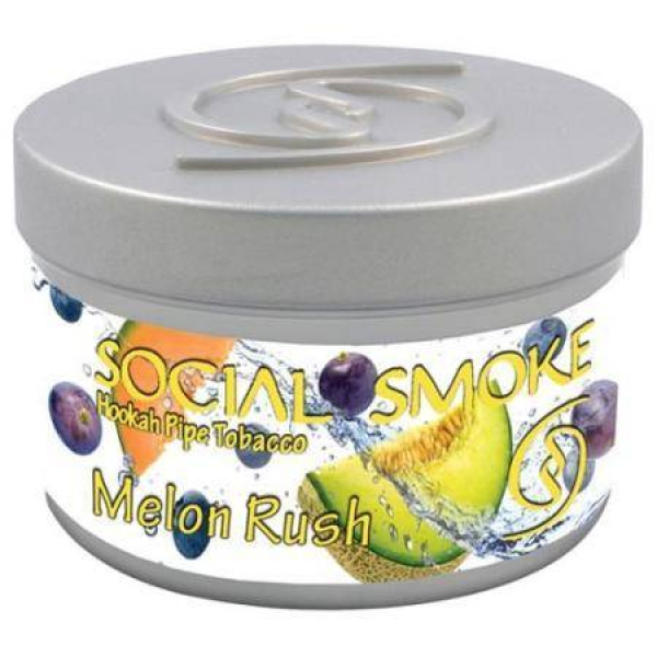 Табак Social Smoke Melon Rush 250 грамм в Магадане